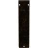 imageEkena Millwork BKTM01X10X12SBR 1 2quot W x 10quot D x 12quot H Bradford Wrought Iron Bracket Single Center BraceAntiqued Brass