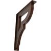 imageEkena Millwork BKTM01X10X12SBR 1 2quot W x 10quot D x 12quot H Bradford Wrought Iron Bracket Single Center BraceAntiqued Copper