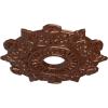 image17 12quotOD x 4quotID x 1quotP Preston Ceiling Medallion Fits Canopies up to 4quotCopper Penny Metallic Series