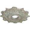 image17 12quotOD x 4quotID x 1quotP Preston Ceiling Medallion Fits Canopies up to 4quotFlash Gold Metallic Series