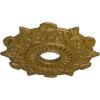 image17 12quotOD x 4quotID x 1quotP Preston Ceiling Medallion Fits Canopies up to 4quotGold Rush Metallic Series