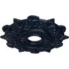 image17 12quotOD x 4quotID x 1quotP Preston Ceiling Medallion Fits Canopies up to 4quotMidnight Dream Flat Finish