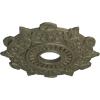 image17 12quotOD x 4quotID x 1quotP Preston Ceiling Medallion Fits Canopies up to 4quotPainted Turtle Flat Finish