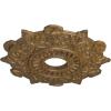 image17 12quotOD x 4quotID x 1quotP Preston Ceiling Medallion Fits Canopies up to 4quotRubbed Bronze Metallic Series