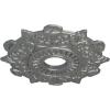 image17 12quotOD x 4quotID x 1quotP Preston Ceiling Medallion Fits Canopies up to 4quotSilver Metallic Series