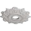 image17 12quotOD x 4quotID x 1quotP Preston Ceiling Medallion Fits Canopies up to 4quotUltra Pure White Flat Finish