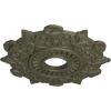 image17 12quotOD x 4quotID x 1quotP Preston Ceiling Medallion Fits Canopies up to 4quotWitch Hazel Flat Finish