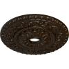 image23 12quotOD x 3 12quotID x 2 18quotP Vaduz Ceiling Medallion Fits Canopies up to 3 12quotBronze Metallic Series
