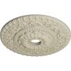 image23 12quotOD x 3 12quotID x 2 18quotP Vaduz Ceiling Medallion Fits Canopies up to 3 12quotClear Yellow Flat Finish