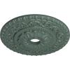 image23 12quotOD x 3 12quotID x 2 18quotP Vaduz Ceiling Medallion Fits Canopies up to 3 12quotCloud Burst Flat Finish
