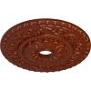 image23 12quotOD x 3 12quotID x 2 18quotP Vaduz Ceiling Medallion Fits Canopies up to 3 12quotFirebrick Flat Finish