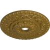 image23 12quotOD x 3 12quotID x 2 18quotP Vaduz Ceiling Medallion Fits Canopies up to 3 12quotGold Rush Metallic Series