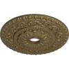 image23 12quotOD x 3 12quotID x 2 18quotP Vaduz Ceiling Medallion Fits Canopies up to 3 12quotMississippi Mud Flat Finish