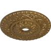 image23 12quotOD x 3 12quotID x 2 18quotP Vaduz Ceiling Medallion Fits Canopies up to 3 12quotPale Gold Metallic Series