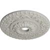 image23 12quotOD x 3 12quotID x 2 18quotP Vaduz Ceiling Medallion Fits Canopies up to 3 12quotPot of Cream Flat Finish