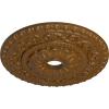 image23 12quotOD x 3 12quotID x 2 18quotP Vaduz Ceiling Medallion Fits Canopies up to 3 12quotSmokey Topaz Flat Finish