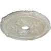 image26quotOD x 3 34quotID x 1 12quotP Attica with Rose Ceiling Medallion Fits Canopies up to 4 12quotFlash Blue Metallic Series