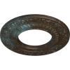 imageEkena Millwork CM08AD Andrea Ceiling Medallion 8 18quotOD x 4 18quotID x 12quotP PrimedHandPainted Bronze Blue Patina
