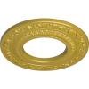 imageEkena Millwork CM08AD Andrea Ceiling Medallion 8 18quotOD x 4 18quotID x 12quotP PrimedHandPainted Rich Gold