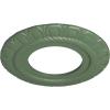imageEkena Millwork CM09CL Claremont Ceiling Medallion 9quotOD x 4 12quotID x 12quotP Factory PrimedAthenian Green Flat Finish