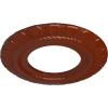 imageEkena Millwork CM09CL Claremont Ceiling Medallion 9quotOD x 4 12quotID x 12quotP Factory PrimedFirebrick Flat Finish