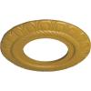 imageEkena Millwork CM09CL Claremont Ceiling Medallion 9quotOD x 4 12quotID x 12quotP Factory PrimedIridescent Gold Metallic Series