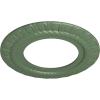imageEkena Millwork CM10CL Claremont Ceiling Medallion 10 58quotOD x 5 34quotID x 12quotP Factory PrimedHandPainted Athenian Green
