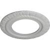 imageEkena Millwork CM10CL Claremont Ceiling Medallion 10 58quotOD x 5 34quotID x 12quotP Factory PrimedHandPainted Frost