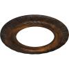 imageEkena Millwork CM10CL Claremont Ceiling Medallion 10 58quotOD x 5 34quotID x 12quotP Factory PrimedHandPainted Rust