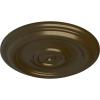 imageEkena Millwork CM12TR Traditional Ceiling Medallion Fits Canopies up to 2 34quot12quotOD x 1quotP Primed 1 eachBrass Metallic Series