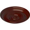 imageEkena Millwork CM12TR Traditional Ceiling Medallion Fits Canopies up to 2 34quot12quotOD x 1quotP Primed 1 eachBrushed Mahogany Flat Finish
