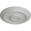 imageEkena Millwork CM12TR Traditional Ceiling Medallion Fits Canopies up to 2 34quot12quotOD x 1quotP Primed 1 eachFrost Flat Finish