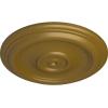 imageEkena Millwork CM12TR Traditional Ceiling Medallion Fits Canopies up to 2 34quot12quotOD x 1quotP Primed 1 eachGold Rush Metallic Series