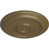 imageEkena Millwork CM12TR Traditional Ceiling Medallion Fits Canopies up to 2 34quot12quotOD x 1quotP Primed 1 eachMississippi Mud Flat Finish