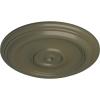 imageEkena Millwork CM12TR Traditional Ceiling Medallion Fits Canopies up to 2 34quot12quotOD x 1quotP Primed 1 eachPainted Turtle Flat Finish