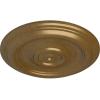 imageEkena Millwork CM12TR Traditional Ceiling Medallion Fits Canopies up to 2 34quot12quotOD x 1quotP Primed 1 eachPale Gold Metallic Series