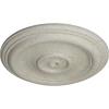 imageEkena Millwork CM12TR Traditional Ceiling Medallion Fits Canopies up to 2 34quot12quotOD x 1quotP Primed 1 eachPot of Cream Crackle Flat Finish