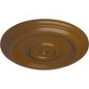 imageEkena Millwork CM12TR Traditional Ceiling Medallion Fits Canopies up to 2 34quot12quotOD x 1quotP Primed 1 eachSmokey Topaz Flat Finish