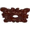 imageEkena Millwork CM18CR Crawley Ceiling Medallion 18quotW x 18quotH x 3 14quotID x 1 12quotP Factory PrimedBrushed Mahogany Flat Finish
