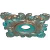imageEkena Millwork CM18CR Crawley Ceiling Medallion 18quotW x 18quotH x 3 14quotID x 1 12quotP Factory PrimedCopper Green Patina Metallic Series
