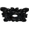 imageEkena Millwork CM18CR Crawley Ceiling Medallion 18quotW x 18quotH x 3 14quotID x 1 12quotP Factory PrimedJet Black Flat Finish