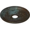 imageEkena Millwork CM18DI Diane Ceiling Medallion 18quotOD x 3 58quotID x 1 18quotP Fits Canopies up to 5 38quot Factory PrimedBronze Blue Patina Metallic Series