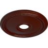 imageEkena Millwork CM18DI Diane Ceiling Medallion 18quotOD x 3 58quotID x 1 18quotP Fits Canopies up to 5 38quot Factory PrimedBrushed Mahogany Flat Finish