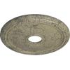 imageEkena Millwork CM18DI Diane Ceiling Medallion 18quotOD x 3 58quotID x 1 18quotP Fits Canopies up to 5 38quot Factory PrimedCastle Stone Crackle Flat Finish
