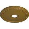 imageEkena Millwork CM18DI Diane Ceiling Medallion 18quotOD x 3 58quotID x 1 18quotP Fits Canopies up to 5 38quot Factory PrimedGold Rush Metallic Series