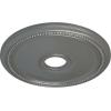 imageEkena Millwork CM18DI Diane Ceiling Medallion 18quotOD x 3 58quotID x 1 18quotP Fits Canopies up to 5 38quot Factory PrimedSilver Metallic Series