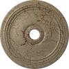 imageEkena Millwork CM18DI2 Diane Ceiling Medallion 18quotOD x 3 58quotID x 1 18quotP Fits Canopies up to 5 38quot Factory PrimedHandPainted Gobi Desert Crackle