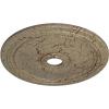 imageEkena Millwork CM18DI2 Diane Ceiling Medallion 18quotOD x 3 58quotID x 1 18quotP Fits Canopies up to 5 38quot Factory PrimedHandPainted Gobi Desert Crackle