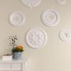 imageEkena Millwork CM18ED 18Inch OD x 5 12Inch ID x 1 34Inch Edinburgh Ceiling Medallion PrimedFactory Primed