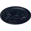 imageEkena Millwork CM18ED 18Inch OD x 5 12Inch ID x 1 34Inch Edinburgh Ceiling Medallion PrimedHandPainted Midnight Dream